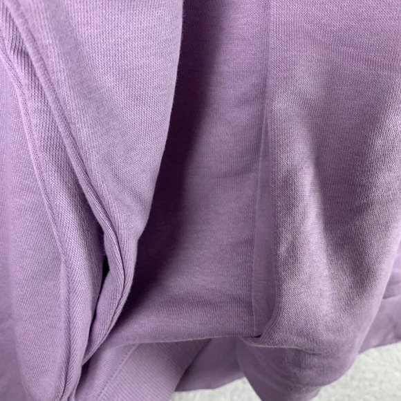 Alpine Design Sweatshirt Mens XL Purple Cotton Fleece Crew Neck‎ Pullover 7107 - Picture 3 of 9